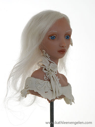 Aelita fairy bust sculpture