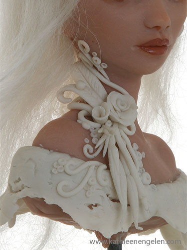 Aelita fairy bust sculpture