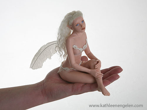 Annabelle fairy doll polymer clay