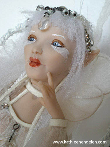 Keira fairy sculpture head piece