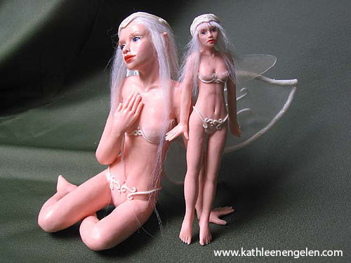 Narja fairy sculpture doll